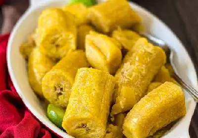 boiled ripe plantains